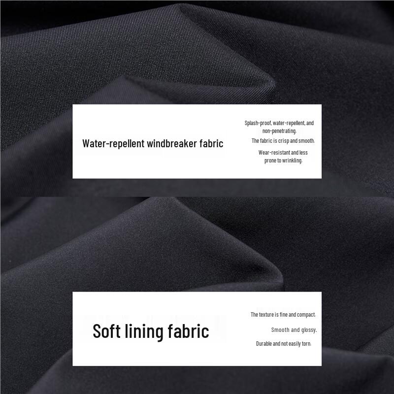 Giordano Men's Water-Repellent Hooded Windbreaker Jacket