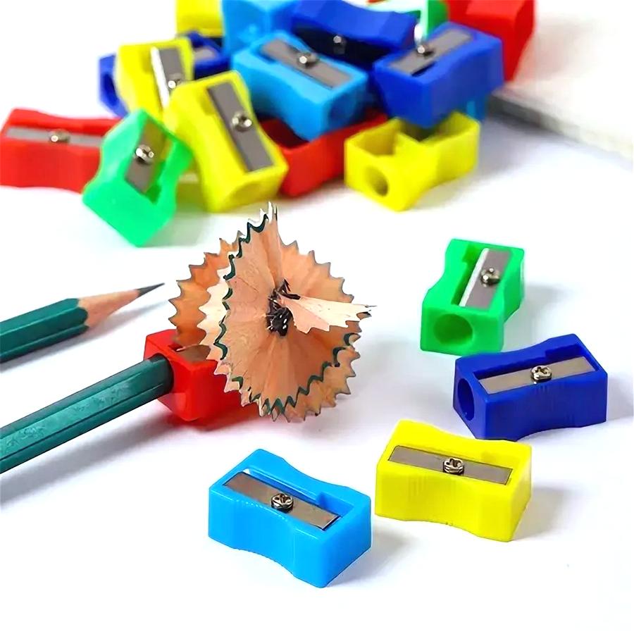 5/25/100pcs Pencil Sharpener School Office Study Supplies Lightweight Stationery for Writing Drawing Sketching Note XJM