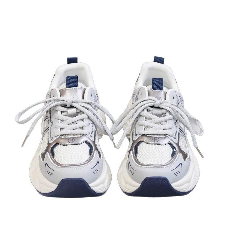 Dad Shoes Women Show Small Feet New Versatile Fashion Spring Mesh Breathable Thick-soled Non-slip Casual Sports Shoes