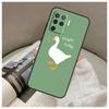 Funny Cartoon Duck Case For Oppo A17 A57 A77 A40 A78 A54 A74 A94 A76 A16 A96 A18 A60 A80 A38 A58 A98 A15 A5 Pro