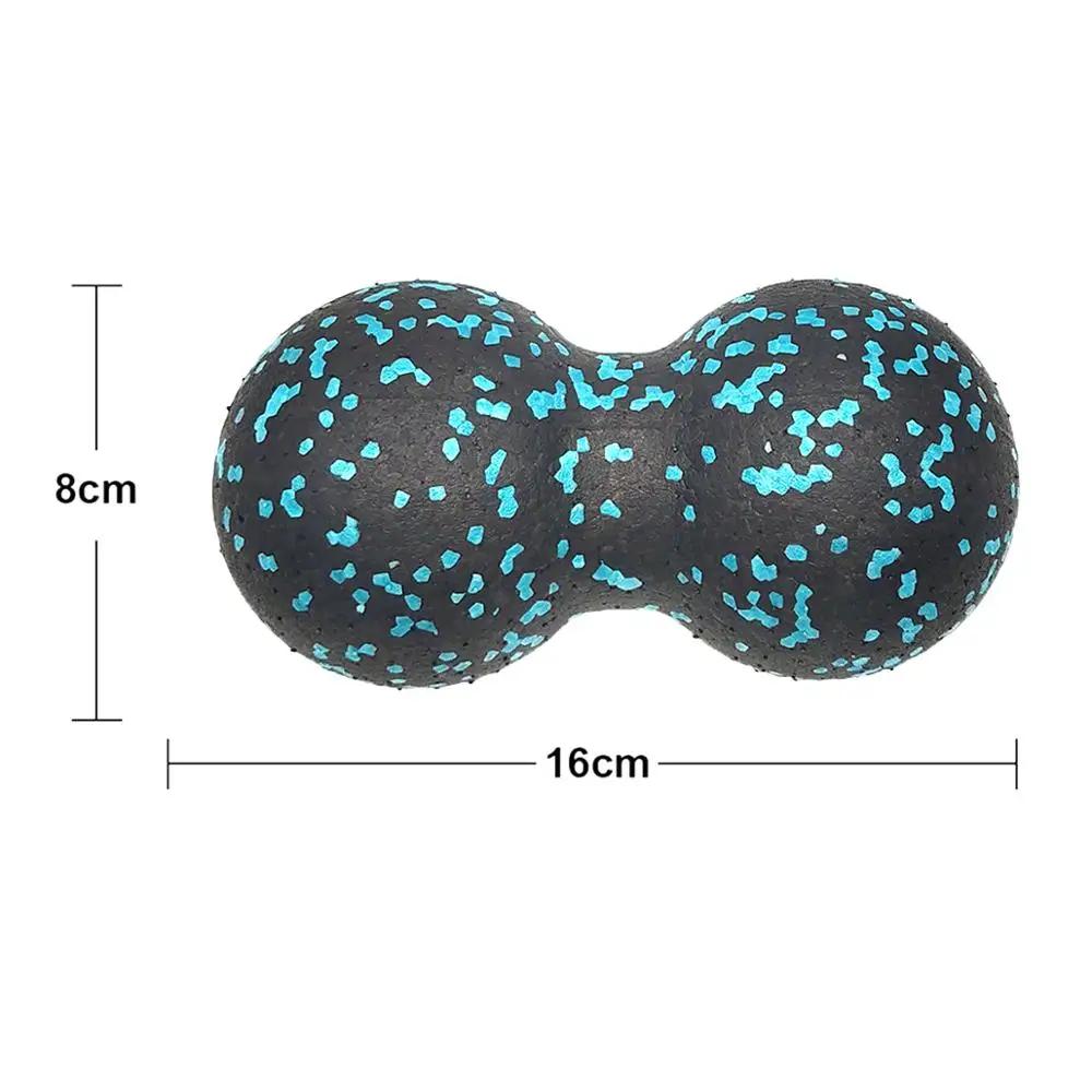 Massage Ball Double Lacrosse Ball Mobility  Peanut Ball for Self-Myofascial Release Deep Tissue Massage Tool