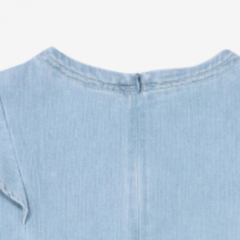 [fila Kids] Girls Denim Dress  Fk2opf1110f Lde  q0zFk2opf1110fLde