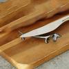 [Steel Utensil Holders] 4pcs Stainless Steel Dog Utensil Holders | Zinc Alloy Cutlery Stand for Spoon Fork, Home Kitchen Table Decor Accessory