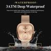 POEDAGAR Luxury Woman Watch Waterproof Stainless Steel Mesh Women's Watches Fashion Elegant Quartz Ladies Wristwatch Reloj