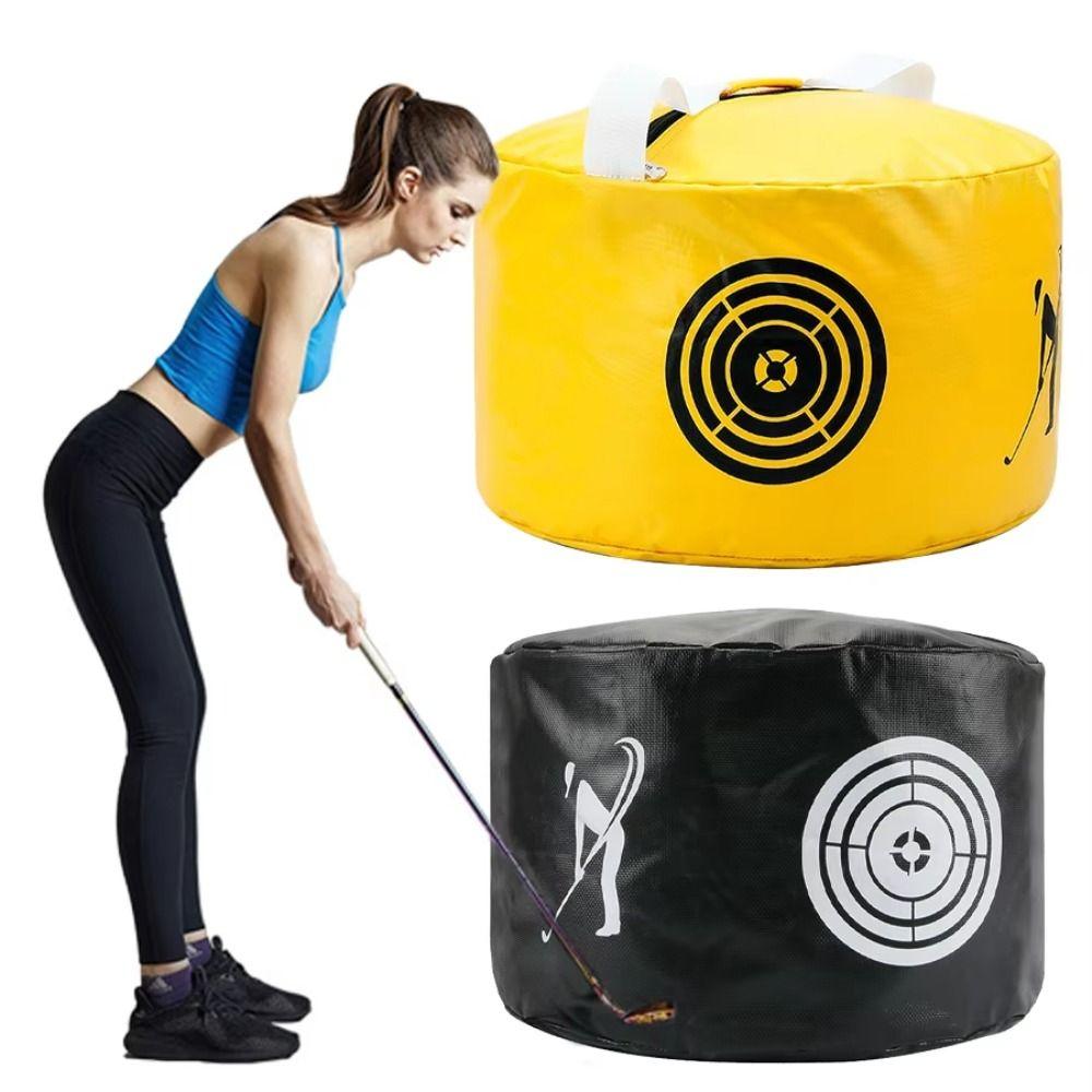 Multifunctional Golf Impact Power Smash Bag Improve Accuracy Golf Swing Trainer  Beginner Assistant