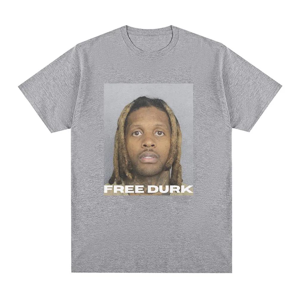 

2025 FREE DURK T Shirt Lil Durk Graphic T Shirts Mens Clothing Fashion Vintage T-shirt Casual Cozy Cotton Oversized Tee Shirts 4XL