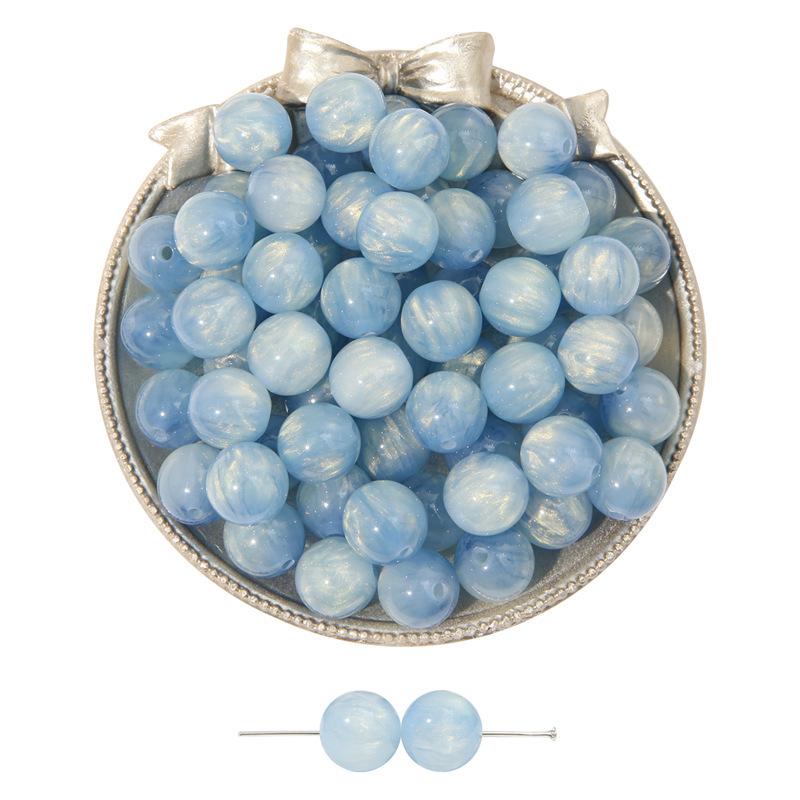 

Смоляные бусины «кошачий глаз» для изготовления украшений своими руками - Стиль «Зыбучий песок», «Венера», «Звездное небо» 8mm, Hole 1.5mm, Pack of 20