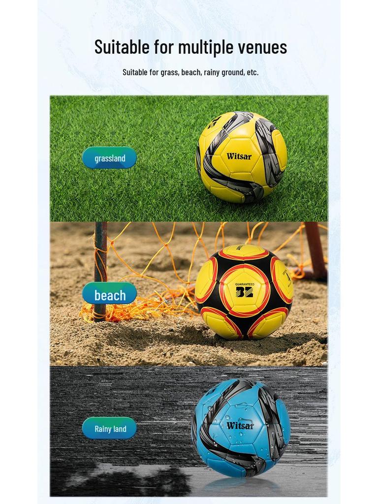 Youth Machine-Stitched Football: Sizes 3, 4 & 5 for Kids & Students Training