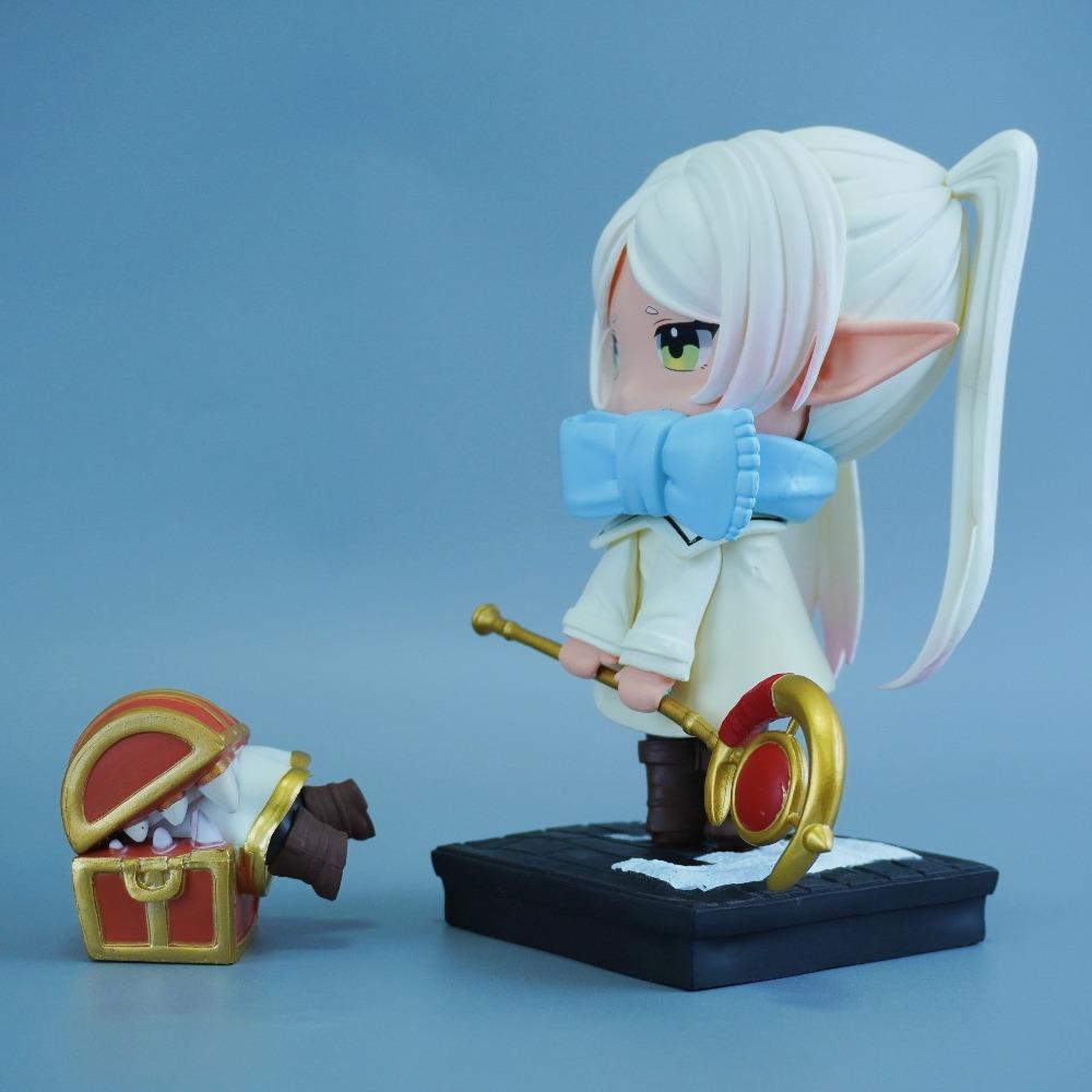17,5 cm/6,89 cala Anime Beyond Journey's End Figurka Frieren Figurki Akcji Statua PVC Ozdoba na Biurko Model Kolekcjonerski Zabawki Prezenty