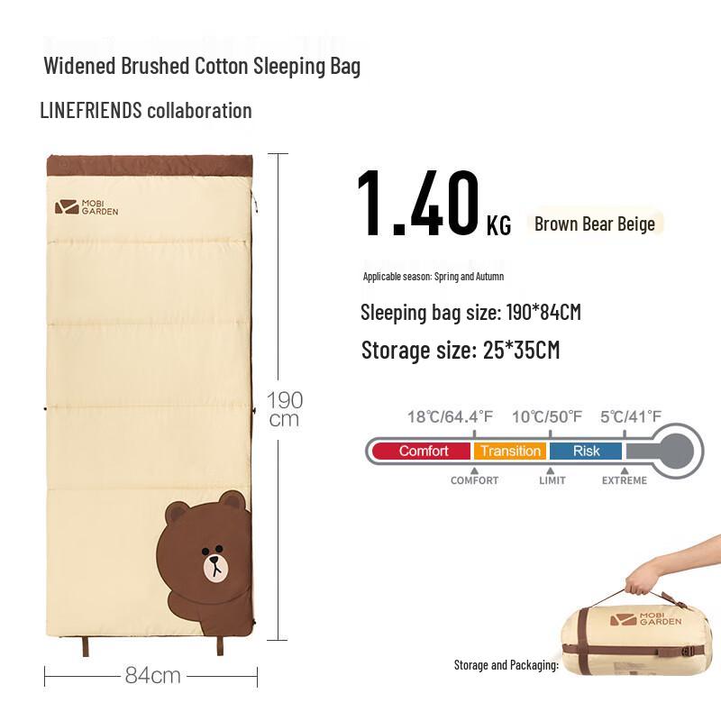 iosn Adult Portable Camping Sleeping Bag