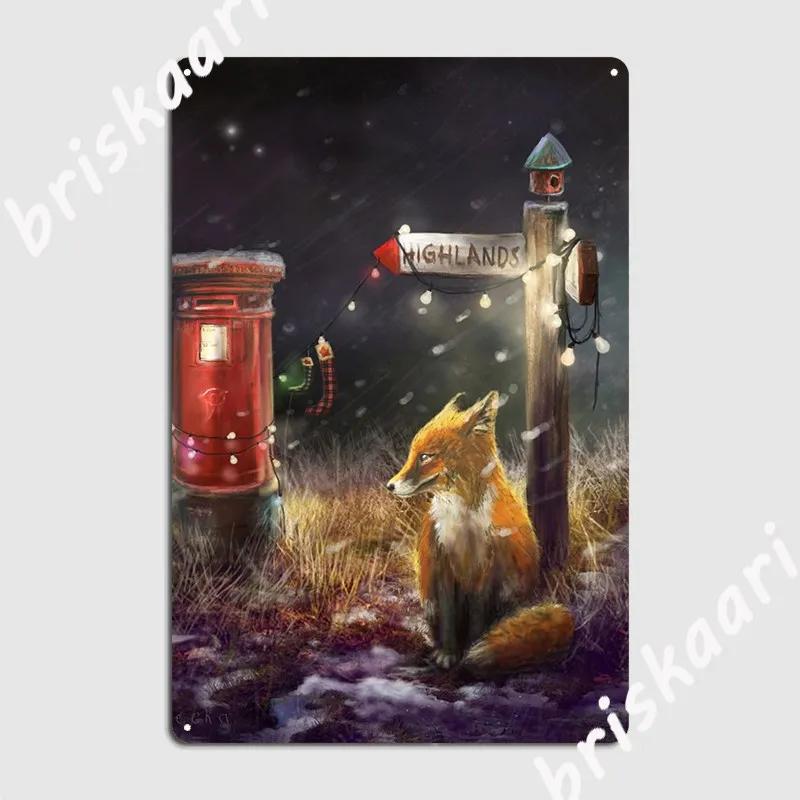 Postfox Metal Sign Plaques Club Bar Cinema Living Room Designing Tin Sign Poster 20X30CM