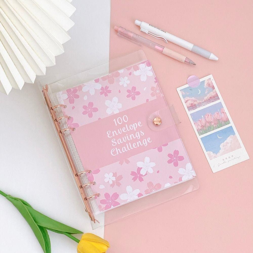 100 Envelope Saving Money Binder Financial Management A5 Budget Binders Set  Unisex