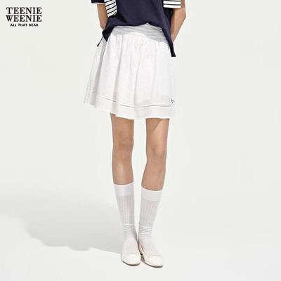 Little Bear Letter Mini Skirt