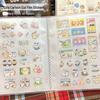 Kiiikawa Waterproof Laser Stickers for DIY Cartoon Journal Decoration