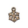 Snowmen Charms Snowflake Pendants For Winter Christmas Themed Jewelry