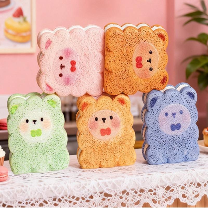 Resin Mini Miniature Sandwich Cookie Figurine,Fairys Garden Accessories X3UC CN