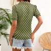 Short Sleeve Blouses for Women Classic Polka Dot Design Comfortable Fit Women's Short Sleeve Tops for Everyday Wear Womens Short Sleeve Blouses