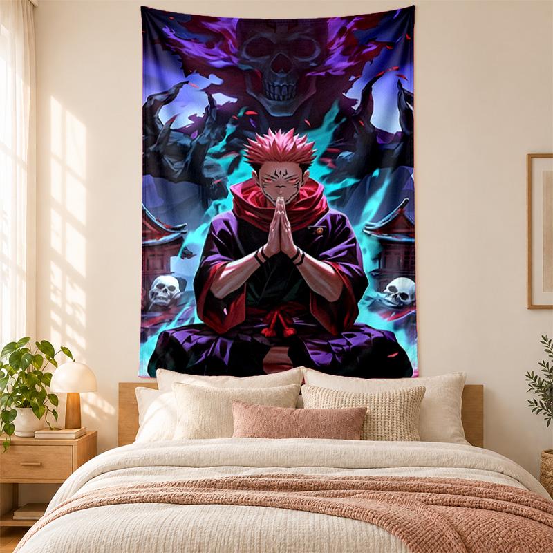Jujutsu Kaisen Tapestry highquality for decorating living room bedroom dorm walls ideal as bedroom wallart orholiday gift