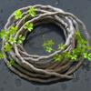 Artificial Ivy Vine Plants 39.37 Inches Pvc Fake Rattan Climbing Pets Wigwam Rainforest Landscape Diy Household Decoration D 1Cm