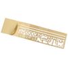 Double-Sided Cat Pattern Ruler Stationery Tool Metal Bookmark  Diary Hand Account