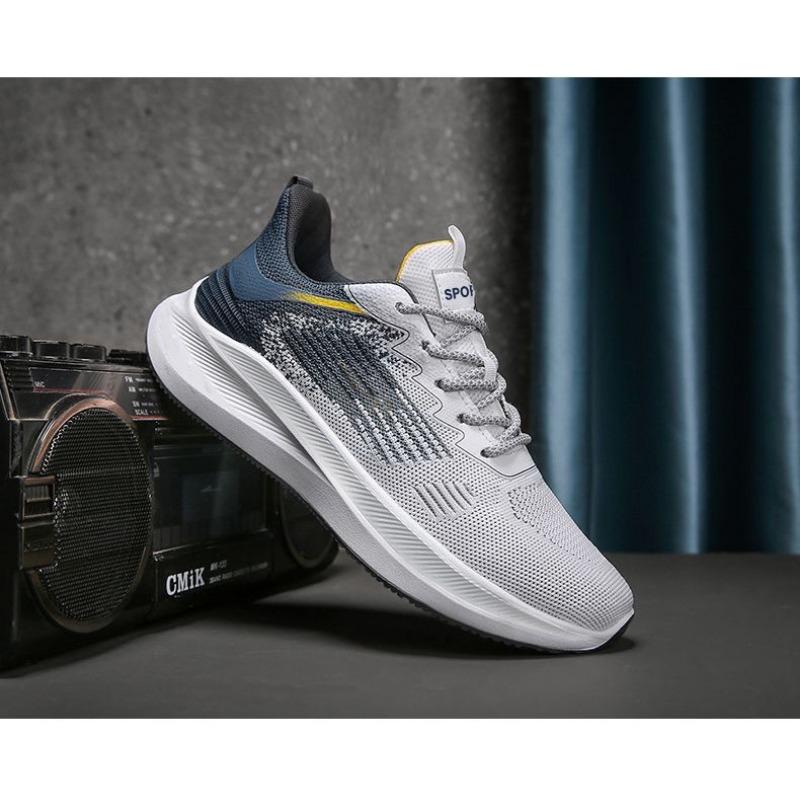Men S Summer Breathable Mesh Running Shoes Casual Non Slip Sneakers