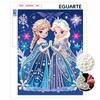 Pearl Painting Anna and ElsaSisters DIY Pearl Art Pearl Painting Kit Pearl Art Painting Wall Suitable for Home Office Decoration Handmade Gifts