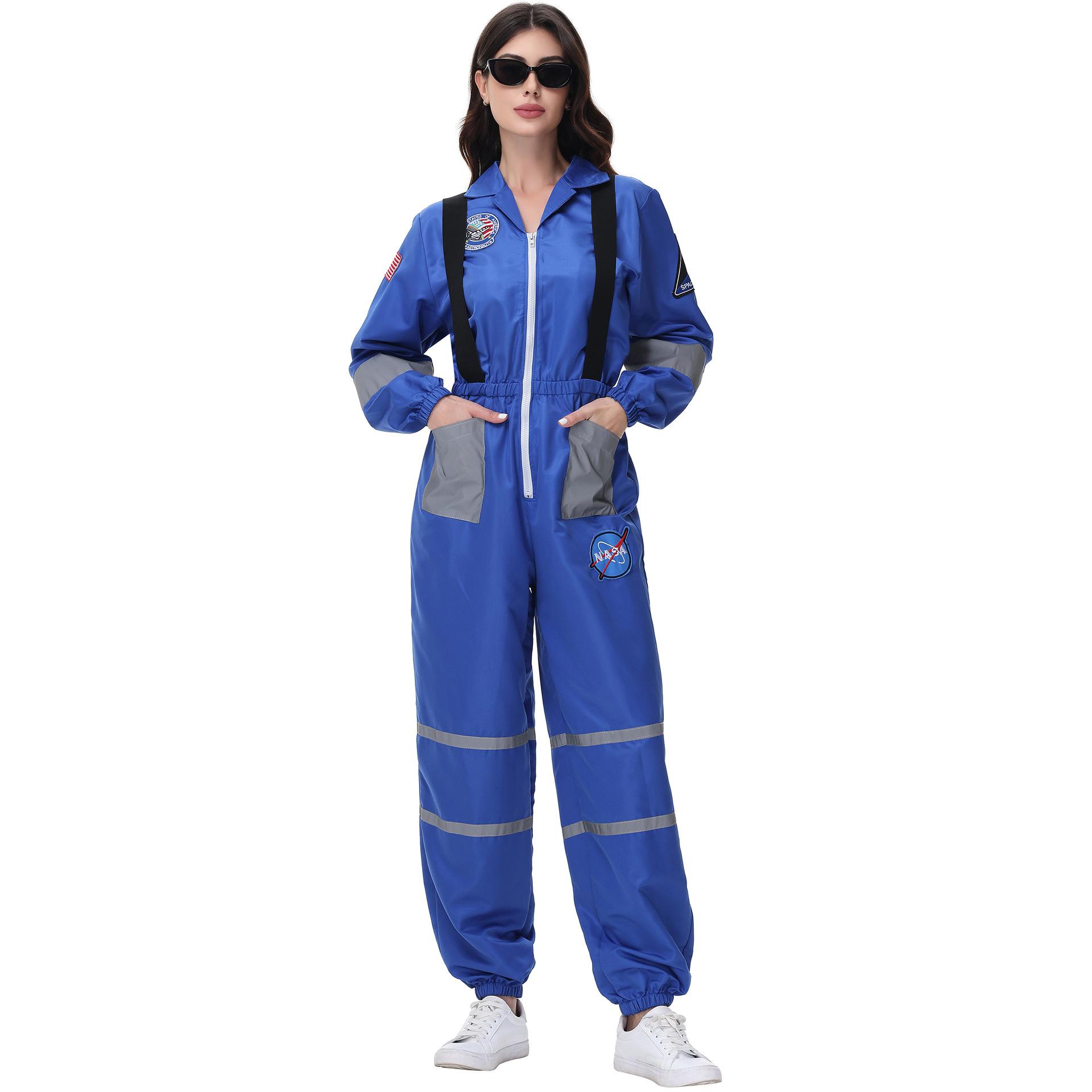 

Space suit astronaut cos suit, halloween costume M синий