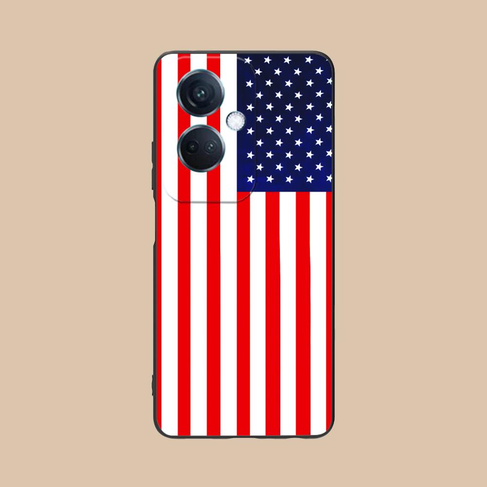 

USA America Flag Matte TPU Mobile Phone Case for OPPO Find X9 X8 X7 X6 X5 X3 X2 Plus s Pro Ultra Lite Colorful Printing Cover OPPO Find X2 Pro