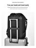 Men's Large Capacity Waterproof Fashion Backpack for Travel & Commute