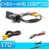 CCD HD AHD Fisheye Rear View Camera For Volkswagen Polo Hatchback MK5 2009 2010 2011 2012 2013 2014 2015 2016 2017 Car Monitor