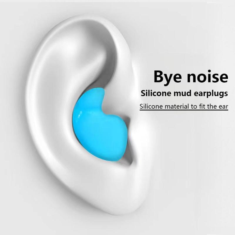 30Pcs Moldable Soft Silicone Earplugs 38Db Soundproof Snug Fit Sleep Travel Work Study