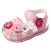 Baby Sandals HeavyRain Toddler Infant Kids Baby Girls Flowers LED Luminous Shoes Sneakers Sandals