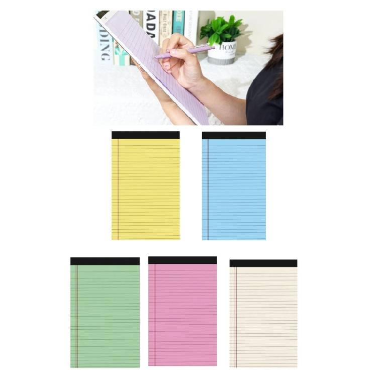 4 Pcs A4 Memos Pad Tearable Legal Pad Scratch Pads Writing Paper Note Pads School Supplies