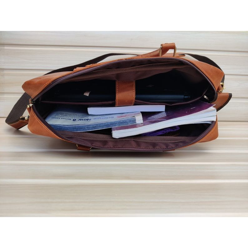 Mens Leather Messenger Bag Mens Leather Messenger Bag Briefcase Satchel Tablet Ipad Next Book Computer Laptop for Womens Day Gift