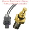 Coolant Temperature Sensor & Connector Fits Ford 2018- Lincoln Nautilus