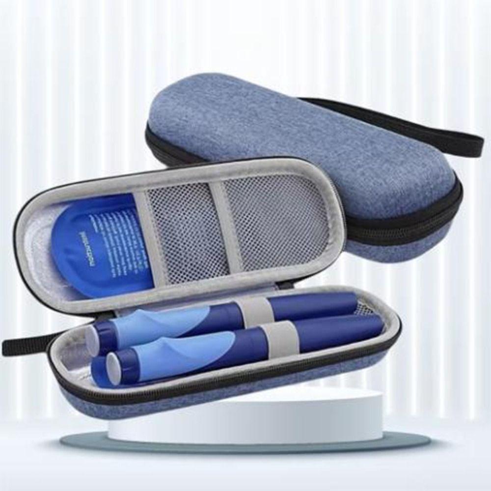 EVA Insulin Cooler Bag Portable Diabetic Storage Bag Practical Carry-on Protector Pill  Picnic