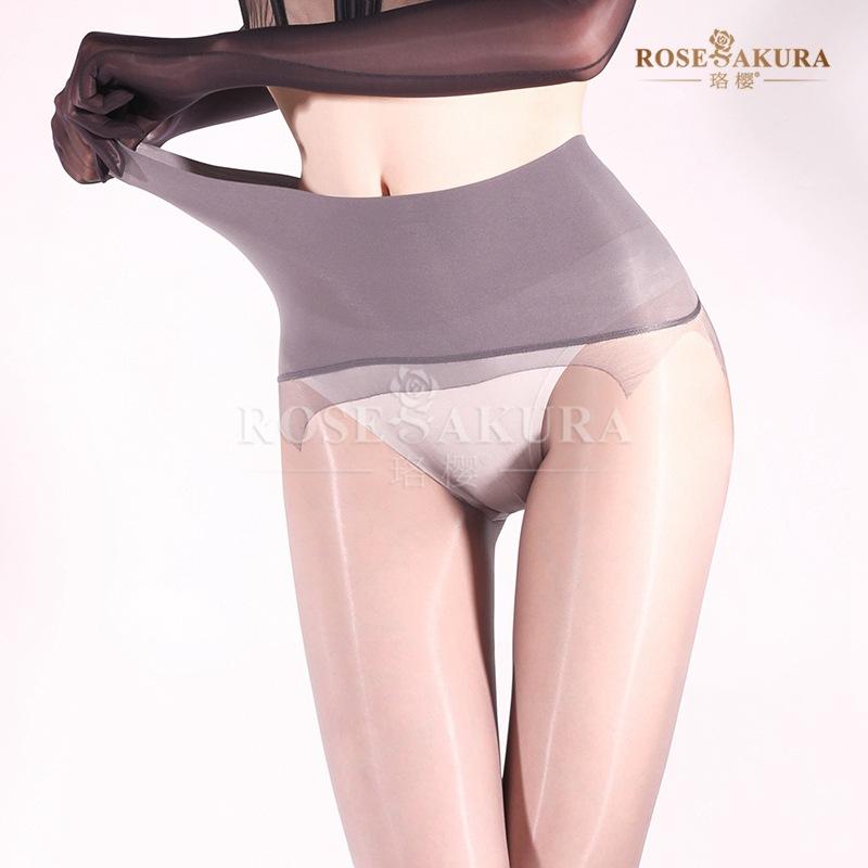 Sexy Aurora Seamless Ultra-Thin Stockings Oil Bright Silky Smooth Pantyhose Toes Transparent Ol Party Dance Ootd Fashion Tights