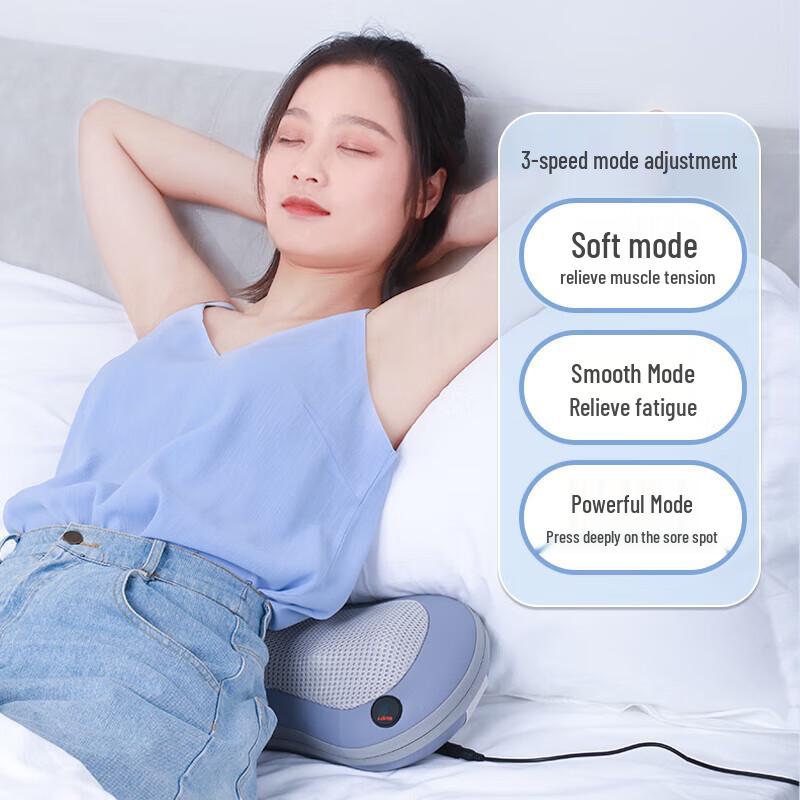 Miaojie M2 Neck and Back Massager Pillow CN plug (adapter included)