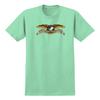 Anti Hero Skateboards Shirt Eagle Mint Green/Black