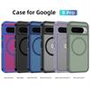 2 In 1 Heavy Armor Rugged Magnetic Matte Phone Case for Google Pixel 9 8 Pro XL 8A Magsafe Wireless Charging Armor Protection Shockproof Cover
