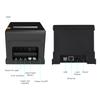 80-mm-USB+LAN-Belegdrucker, POS-Drucker mit automatischer Schneidevorrichtung, Desktop-Thermodirektdruck