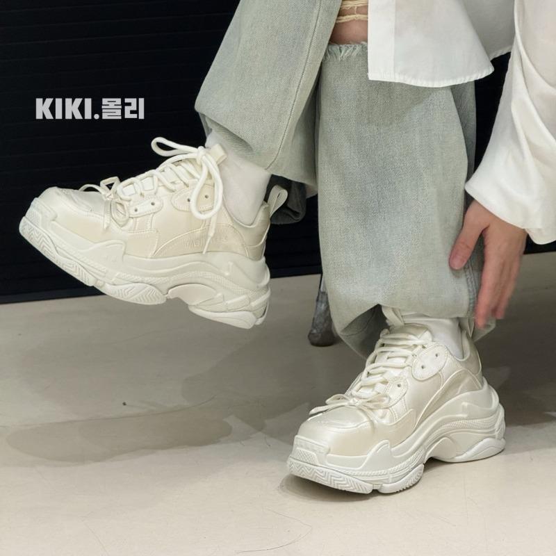 Generation dad shoes men's six-layer combination thick sole heightened old breathable casual sports shoes women's tide couple