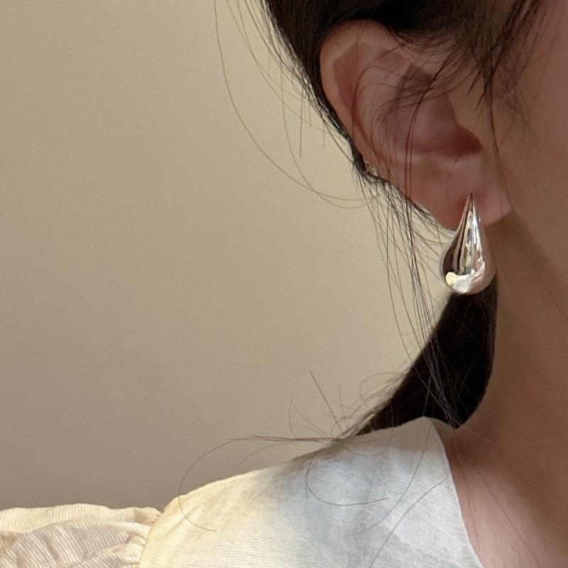 925 Sterling Silver Earrings For Women Trendy Simple Shinning Heart Earring Jewelry Prevent Allergy Party Christmas Accessories