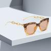 Sunglasses For Women Fashionable Unique Frame Golden Chain Sunglasses Exquisite Temple Frames Retro Frame Women Glasses