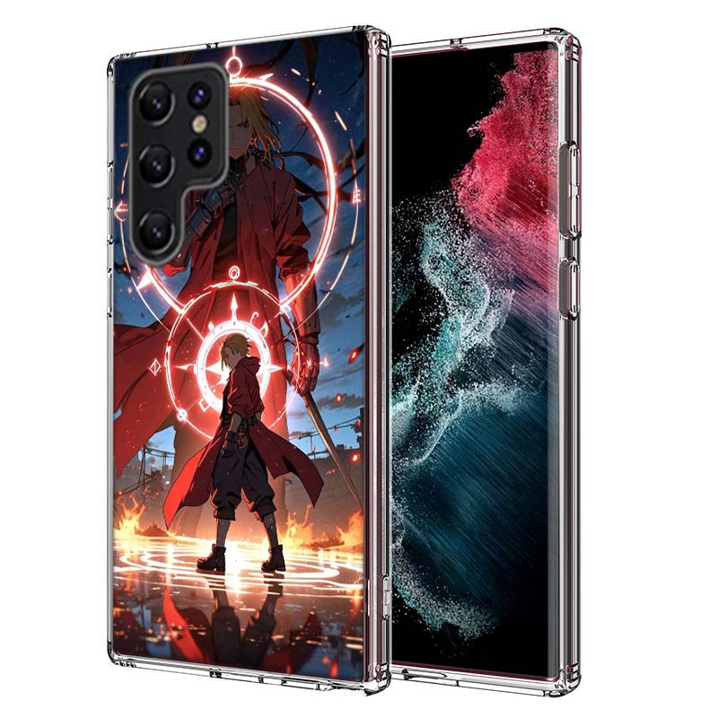 

Anime F-Fullmetal A-Alchemist_ Brotherhood Capa Phone Case For Samsung S26 Ultra S25 Edge Galaxy S23 S21 S20 S24 FE S22 S10 Plus Samsung S24 FE
