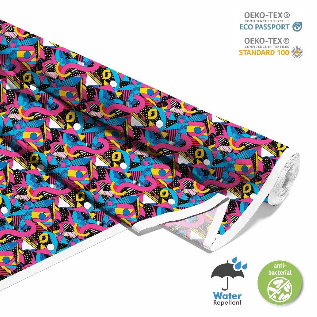 Outdoor Dekostoffe Oxford - Motiv Geometrisch I Dx3191