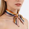 Skinny Silk Headband Scarf Women, Luxury Fashion Neckerchief Bag Scarf
