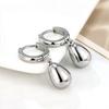 Water Drop Titanium Steel Earrings Women's High-end Earrings Niche Light Luxury Ins Jewelry