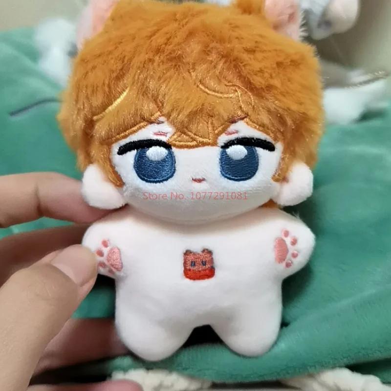 Hot 10cm Genshin Impact Kunikuzushi Xiao Zhongli Tighnari Plush Cute Doll Toy Role Playing Anime Pendant Decor Birthday Gift