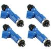 Pack of 4PCS Fuel Injectors 16611-AA720 16600-AA720 For Subaru 2007-2014 Impreza WRX STI 550CC